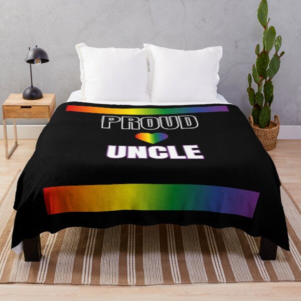 Artikelvorschau, LGBTQ T-Shirt, Stolzer Onkel T-Shirt LGBTQ Slogan T-Shirt, Gay Festival, Pride Festival, entworfen und verkauft von PrideBeProud.