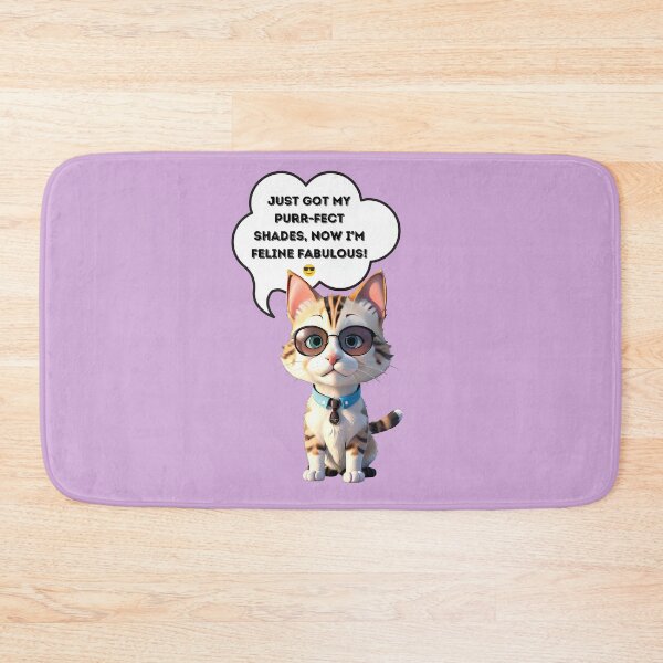 Item preview, A cat wearing sunglasses, Feline Fashion designed and sold by RvinJo8.