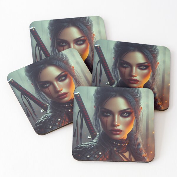 Item preview, Fiery Gaze: Ethereal Samurai designed and sold by PyxolrStudio.