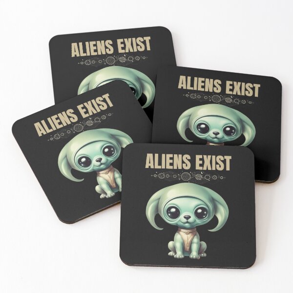 Item preview, aliens exist designed and sold by darkthings design.