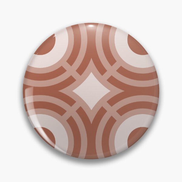 Item preview, Geometric Pattern: Chapateo: Umber Dark designed and sold by Red Wolf.