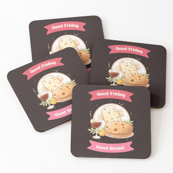 Item preview, Good Friday Good Bread Good wine  designed and sold by MilkyBerryShop.