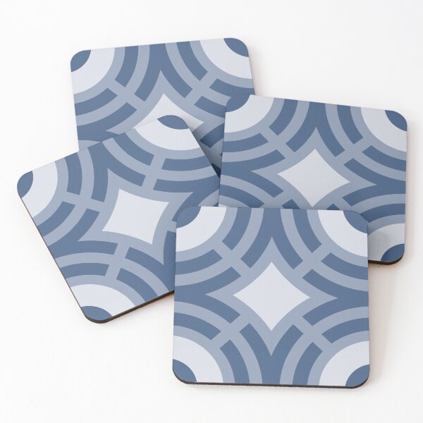Item preview, Geometric Pattern: Chapateo: Steel Dark designed and sold by Red Wolf.