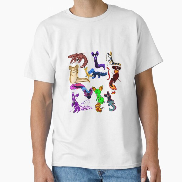 Item preview, Rain world slugcats| designed and sold by RandomLynxInBeanie.