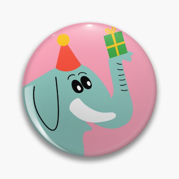 Item preview, Ellie Elephant has a birthday party designed and sold by ByCornelia.