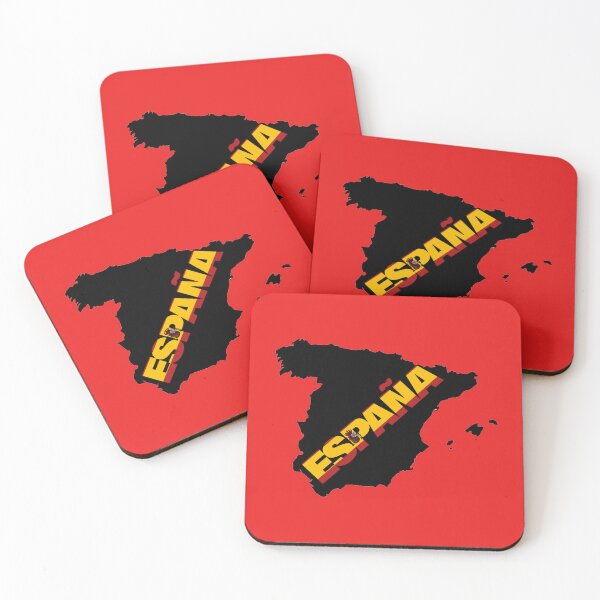 Item preview, Spain Flag Map designed and sold by AnimalsDH305.