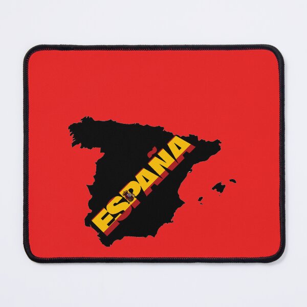 Item preview, Spain Flag Map designed and sold by AnimalsDH305.