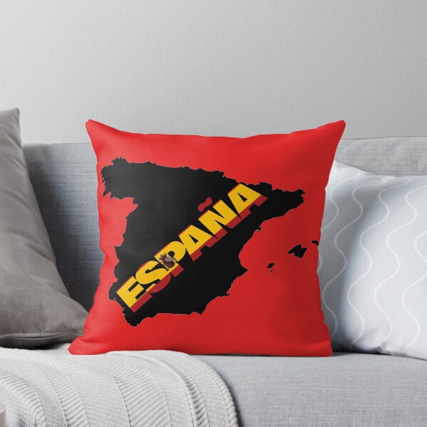 Item preview, Spain Flag Map designed and sold by AnimalsDH305.