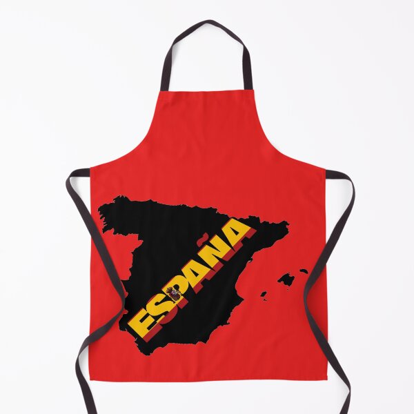 Item preview, Spain Flag Map designed and sold by AnimalsDH305.