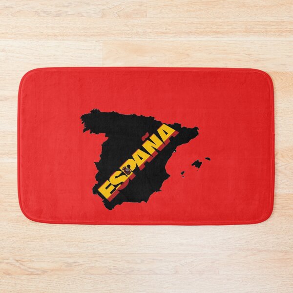 Item preview, Spain Flag Map designed and sold by AnimalsDH305.