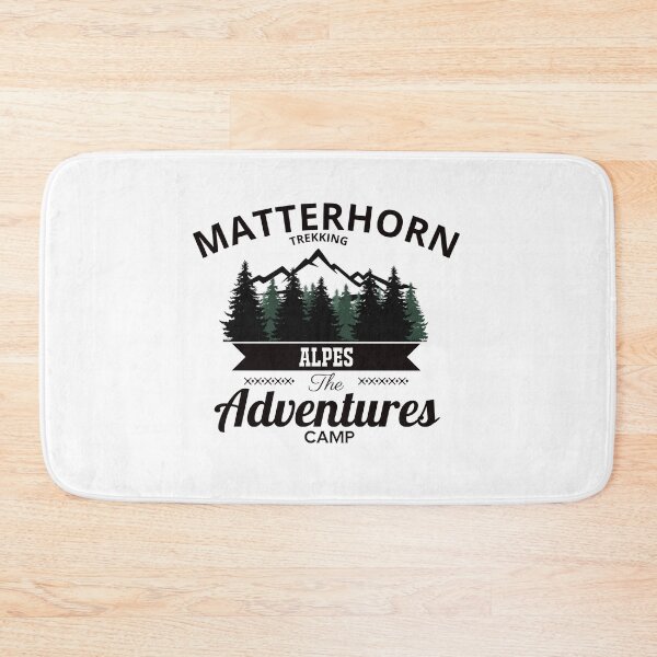 Item preview, Matterhorn alps trekking camp winter camping designed and sold by AdrianShirt.