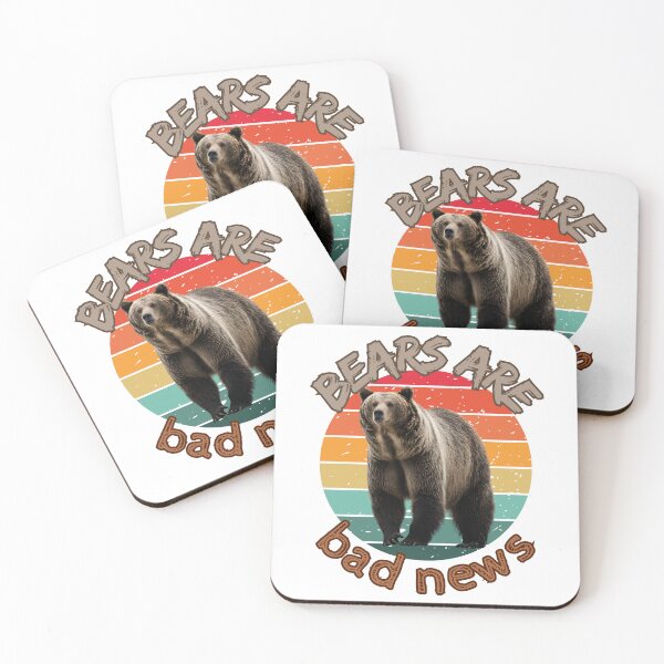 Item preview, Bears are bad news designed and sold by Ghoof-Wear.