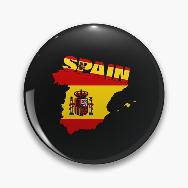 Item preview, Spain Flag Map designed and sold by AnimalsDH305.