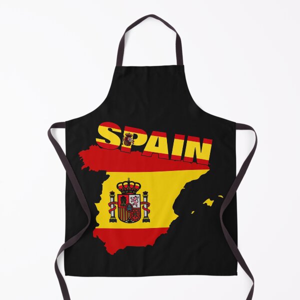 Item preview, Spain Flag Map designed and sold by AnimalsDH305.