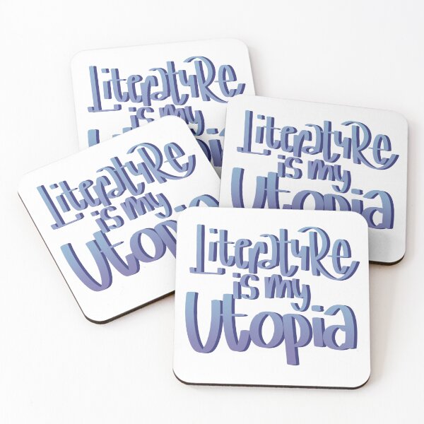 Item preview, Digital Art- Literature is my Utopia designed and sold by ModernDsgnsArt.