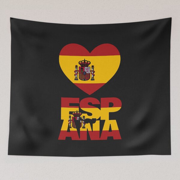 Item preview, Spain Flag Map designed and sold by AnimalsDH305.