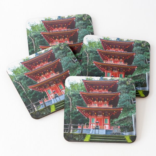 Item preview, Temple 37 - Iwamoto-ji - Red Pagoda designed and sold by Japaholic.