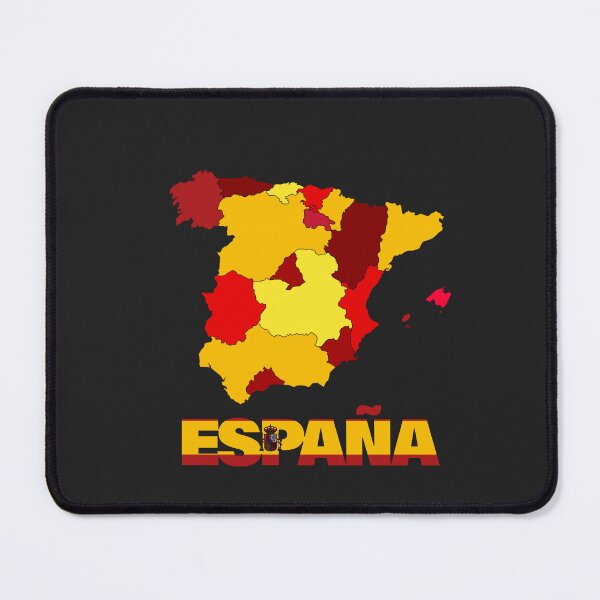 Item preview, Spain Flag Map designed and sold by AnimalsDH305.