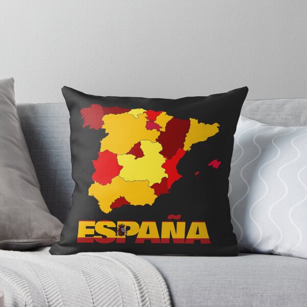 Item preview, Spain Flag Map designed and sold by AnimalsDH305.
