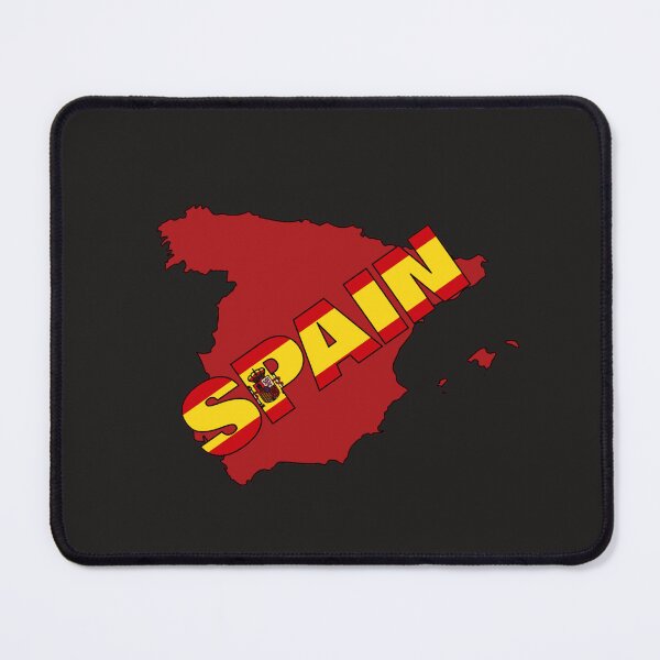 Item preview, Spain Flag Map designed and sold by AnimalsDH305.
