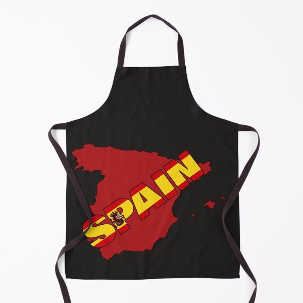 Item preview, Spain Flag Map designed and sold by AnimalsDH305.