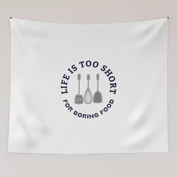 Item preview, Life is too short cooking lover  designed and sold by BreadnButter97.