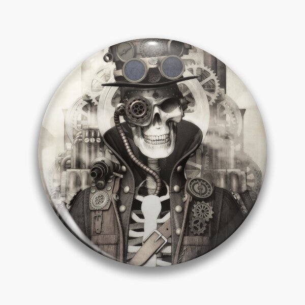 Item preview, Steampunk - Fantasy 3D Illustration - grey version designed and sold by KairoDesign.