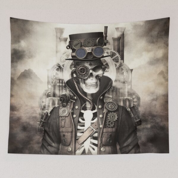 Item preview, Steampunk - Fantasy 3D Illustration - grey version designed and sold by KairoDesign.