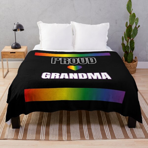 Artikelvorschau, LGBTQ T-Shirt, Stolze Oma T-Shirt LGBTQ Slogan T-Shirt, Gay Festival, Pride Festival, entworfen und verkauft von PrideBeProud.