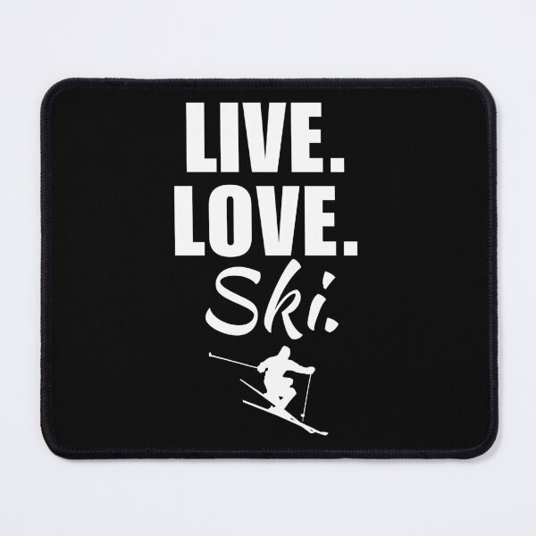 Item preview, Live, love, ski. Skiing hobby enthusiast and fan who loves skiing designed and sold by NBSStore.