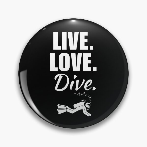 Item preview, Live, love, dive. Scuba diving quote or saying for people who love scuba diving and travel designed and sold by NBSStore.