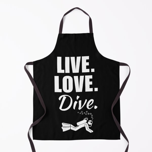 Item preview, Live, love, dive. Scuba diving quote or saying for people who love scuba diving and travel designed and sold by NBSStore.