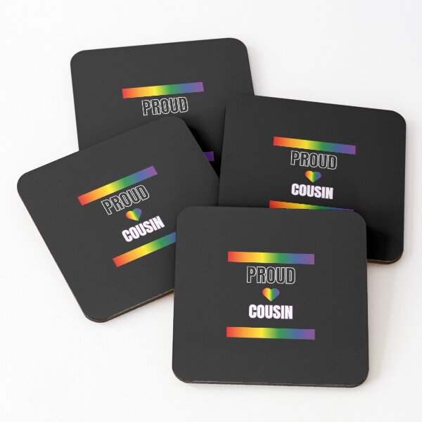 Artikelvorschau, LGBTQ T-Shirt, Stolzer Cousin T-Shirt LGBTQ Slogan T-Shirt, Gay Festival, Pride Festival, entworfen und verkauft von PrideBeProud.