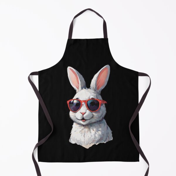 Aperçu de l'œuvre Lapin de Pâques avec lunettes de soleil créée et vendue par twisted-dot.