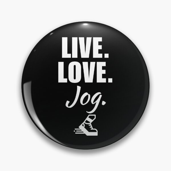 Item preview, Live, love, jog. Jogging hobby or sport saying for lovers of this exercise designed and sold by NBSStore.