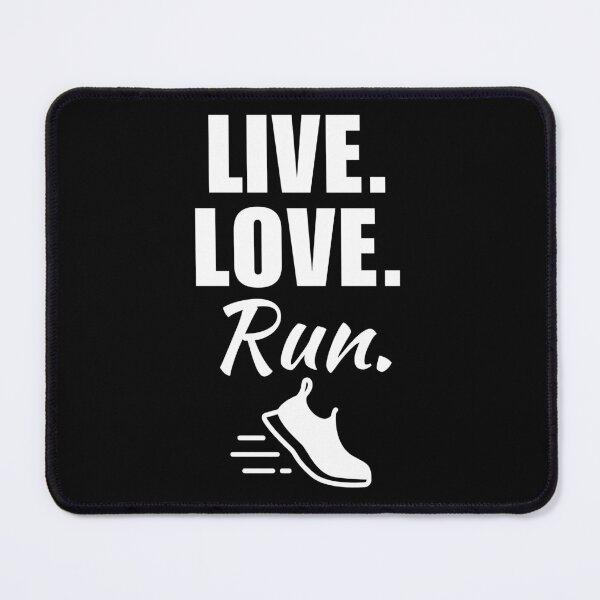 Item preview, Live, love, run. Running hobby or lifestyle enthusiast saying designed and sold by NBSStore.