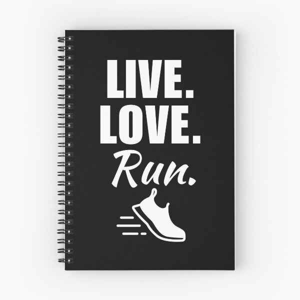 Item preview, Live, love, run. Running hobby or lifestyle enthusiast saying designed and sold by NBSStore.