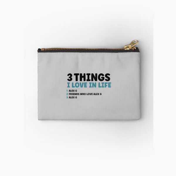 Item preview, 3 Things I Love in Life - Alex G designed and sold by nirvaango29.