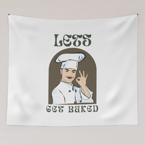 Item preview, Get baked cooking lover designed and sold by BreadnButter97.