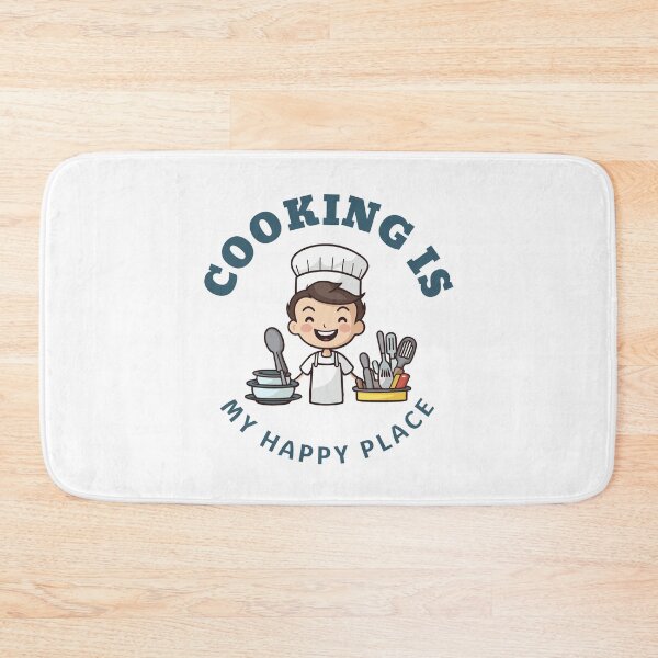 Item preview, Happy place cooking lover designed and sold by BreadnButter97.