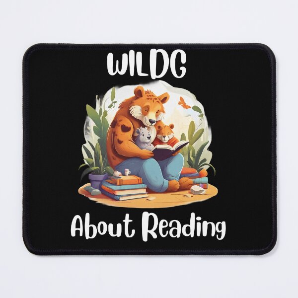 Item preview, Wild About Reading,First Day Of School, Back To School, Leopard designed and sold by Creativedsigna.