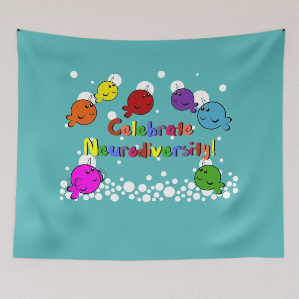 Item preview, Celebrate neurodiversity designed and sold by EWAutismLibrary.