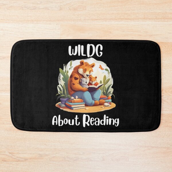 Item preview, Wild About Reading,First Day Of School, Back To School, Leopard designed and sold by Creativedsigna.