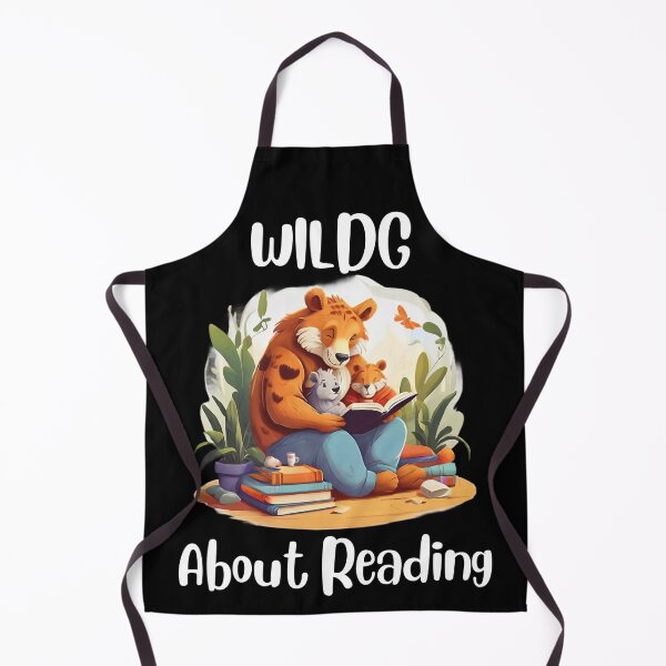 Item preview, Wild About Reading,First Day Of School, Back To School, Leopard designed and sold by Creativedsigna.