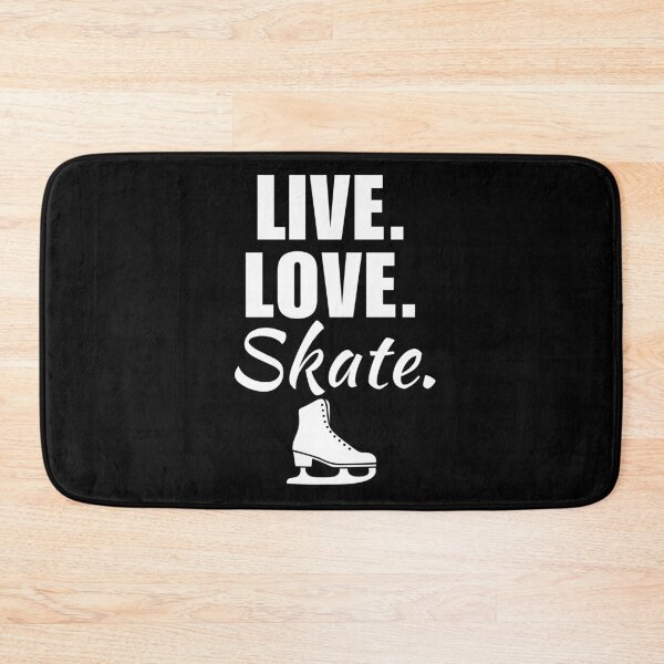 Item preview, Live, love, skate. Ice skating, ice skating sport lovers and fan sayings designed and sold by NBSStore.