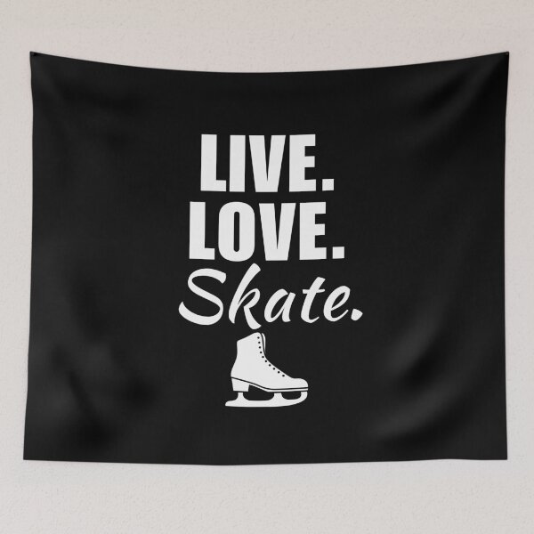 Item preview, Live, love, skate. Ice skating, ice skating sport lovers and fan sayings designed and sold by NBSStore.