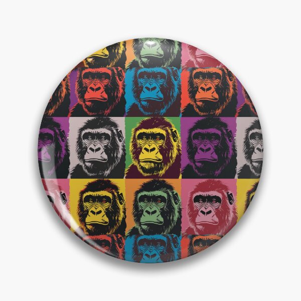 Item preview, Gorillas mad designed and sold by MidArtForge.