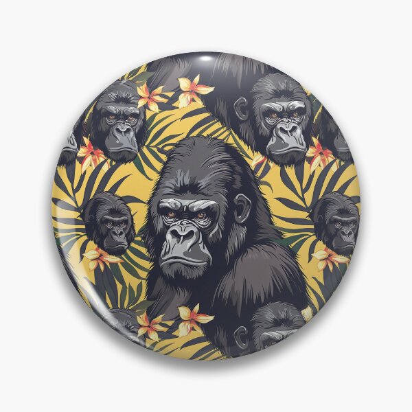 Artikelvorschau, Gorillas verrückt entworfen und verkauft von MidArtForge.