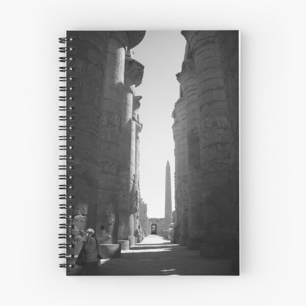 Artikelvorschau, Tempel von Karnak, Säulenraum, Ägypten, altes Foto, NB entworfen und verkauft von art-of-egypt.