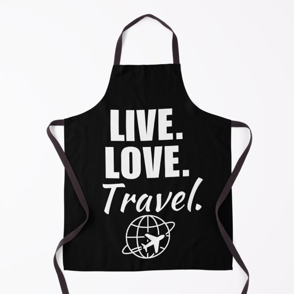Item preview, Live, love, travel. Traveling life fan saying, frequent solo traveller enthusiast designed and sold by NBSStore.